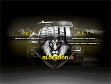 Tablet Screenshot of blackliontyres.com